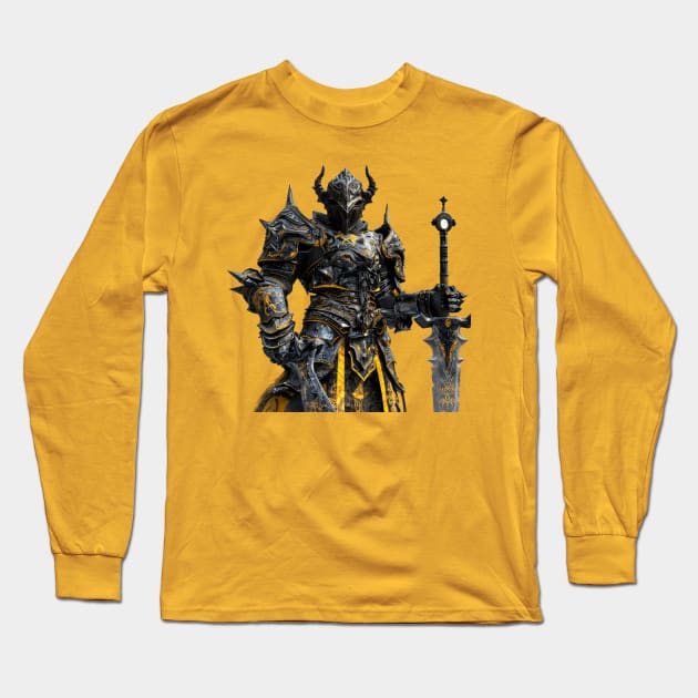 Infernal Sovereignty: Demon Knight General Long Sleeve T-Shirt by SupportTrooper